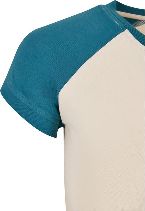 Actual product image Urban Classics Ladies Organic Stretch Short Retro Baseball Tee (XS)