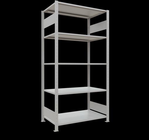 Immagine prodotto Schulte Lagertechnik Sistema di scaffalature di base senza viti MULTIplus150 con ripiani di lunghezza
