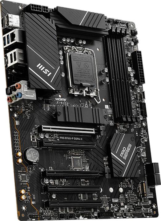 Image du produit MSI PRO B760-P DDR4 II (B760,S1700,ATX,DDR4) (LGA 1700, Intel B760, ATX)