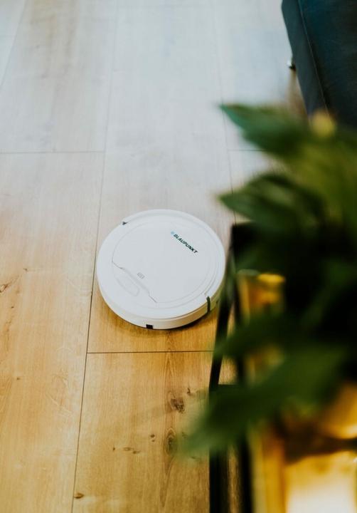 Immagine prodotto Blaupunkt Aspirapolvere - robot aspirapolvere RVC201, Bianco (Aspirazione robotica)