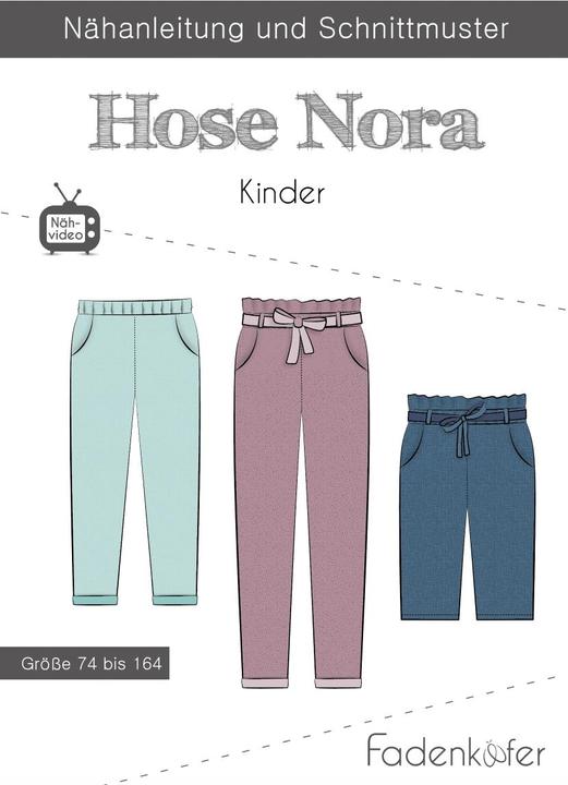 Image du produit Fadenkäfer Patron Pantalon Nora