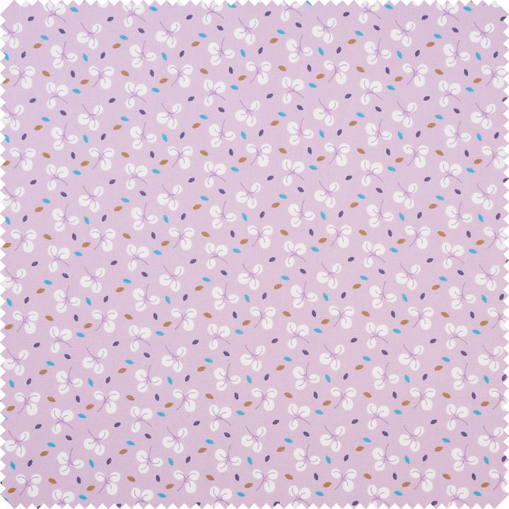 Image du produit VBS Tissu de coton "Clara Violet", largeur 150 cm, vendu au mètre
