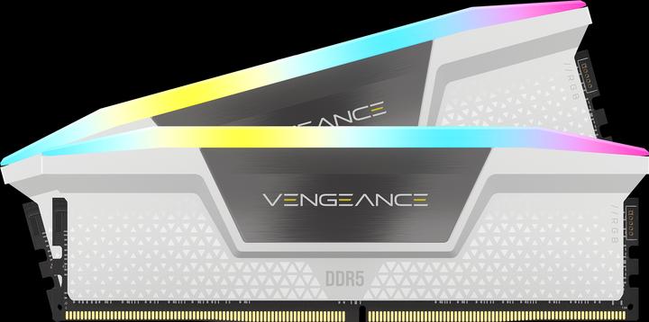 Produktbild Corsair RAM D5 6400 32GB C32 Vengeance RGB K2 W (2 x 16GB, 6400 MHz, DDR5-RAM, DIMM)