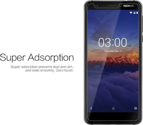 Actual product image Nillkin Super Clear Series Protective Film (1 Piece, Nokia 3.1)