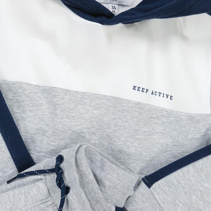 Image du produit La Redoute Collections Ensemble sweat-shirt et pantalon de jogging (134)
