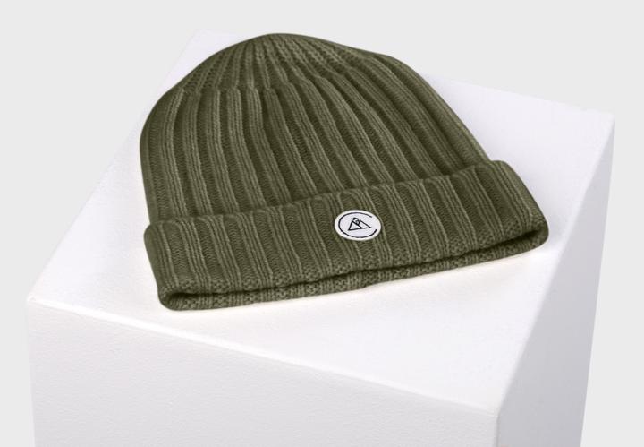 Actual product image Cash-Mere Kaschmir Rib Mütze (One size)