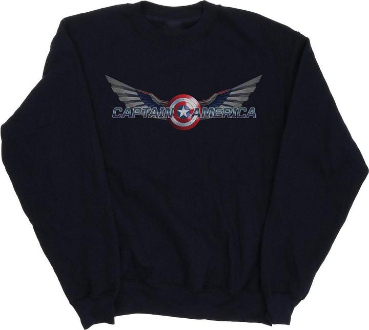 Produktbild Falcon And The Winter Soldier Captain America Logo Sweatshirt (M)