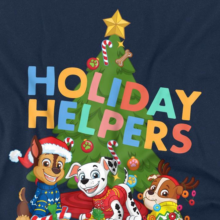 Produktbild Paw Patrol Holiday Helpers TShirt weihnachtliches Design (4XL)