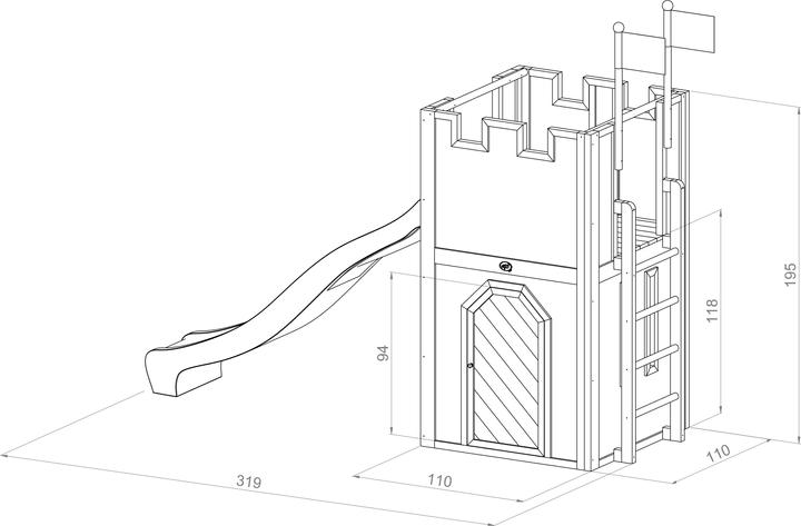 Immagine prodotto Axi Kinderspielburg Arthur
