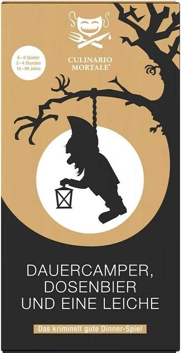 Culinario Mortale Dauercamper, Dosenbier und eine Leiche - Krimidinner (Deutsch)