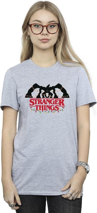 Produktbild Netflix Stranger Things Demogorgon Christmas Lights TShirt (3XL)