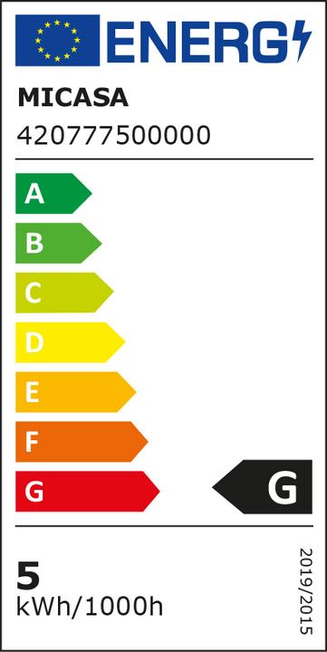Energie-Label micasa Igor (390 lm)