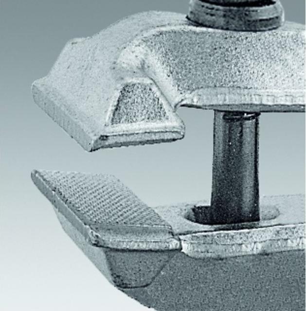 Produktbild Turnus Maschinenspannklobe Baureihe 109 Backen-B.90mm L.250mm Spann-H.60mm verz. Gelenkführung Backen ge... (60 mm)