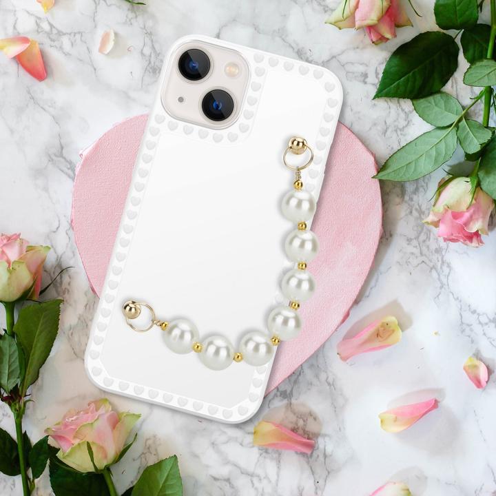 Produktbild Cadorabo Hülle für Apple iPhone 13 MINI im TPU Perlen Style (Apple iPhone 13 mini)