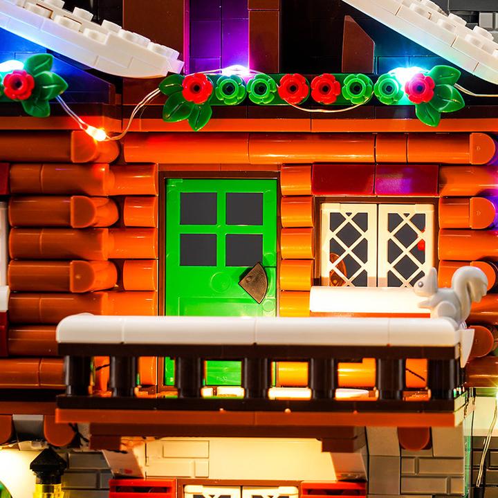 Image du produit BrickBling LED Licht Set für LEGO Almhütte (10325) inkl. Fernbedienung