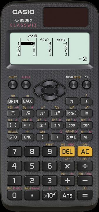 Productafbeelding Casio FX85DE X (Zonnecellen)