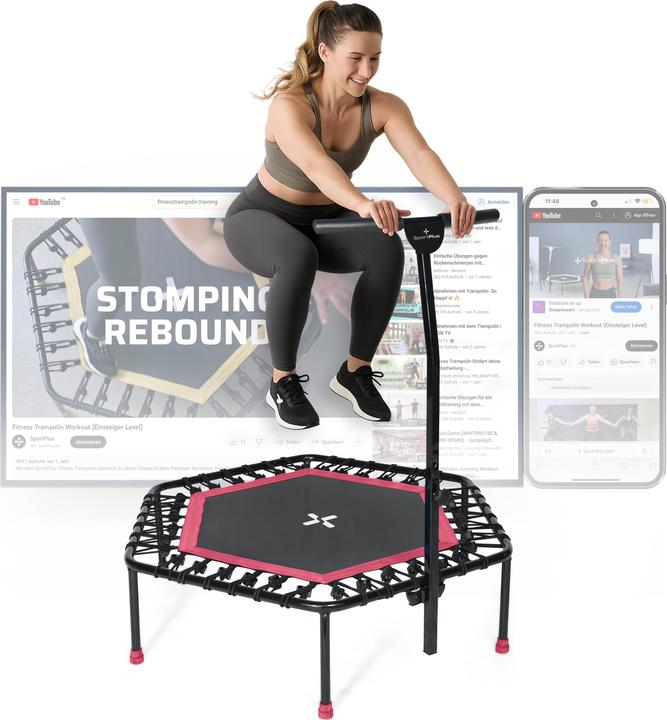 Sportplus Trampoline de fitness (126 cm)