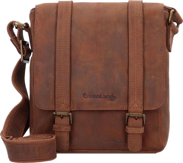 Produktbild Greenland Nature Montenegro Umhängetasche RFID Leder 23 cm