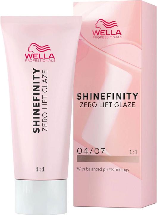 Actual product image Wella Shinefinity (04, 07 - Bitter Chocolate)