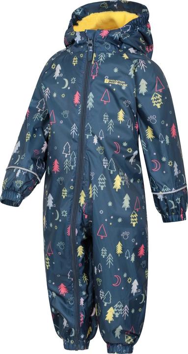 Actual product image Mountain Warehouse Childrens/Kids Spright Trees Waterproof Rain Suit (92)
