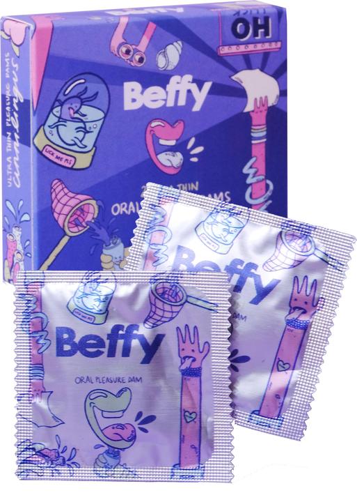 Produktbild Asha International Beffy Lickpads Oralsex Tücher (2 Stk.)