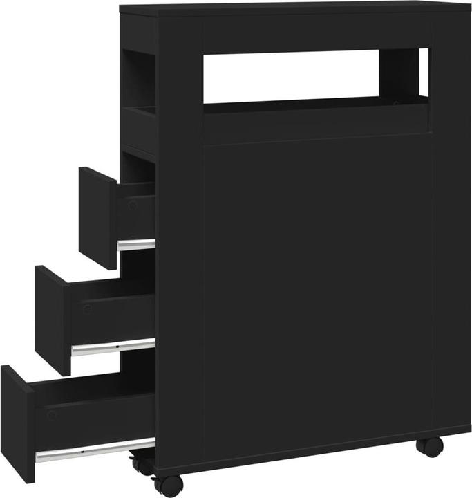 Immagine prodotto VidaXL Mobile bagno stretto con rotelle