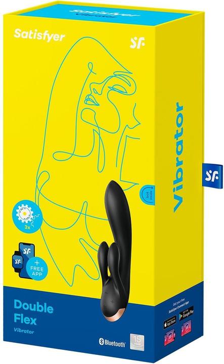 Productafbeelding Satisfyer Dubbele Flex Konijn Vibrator
