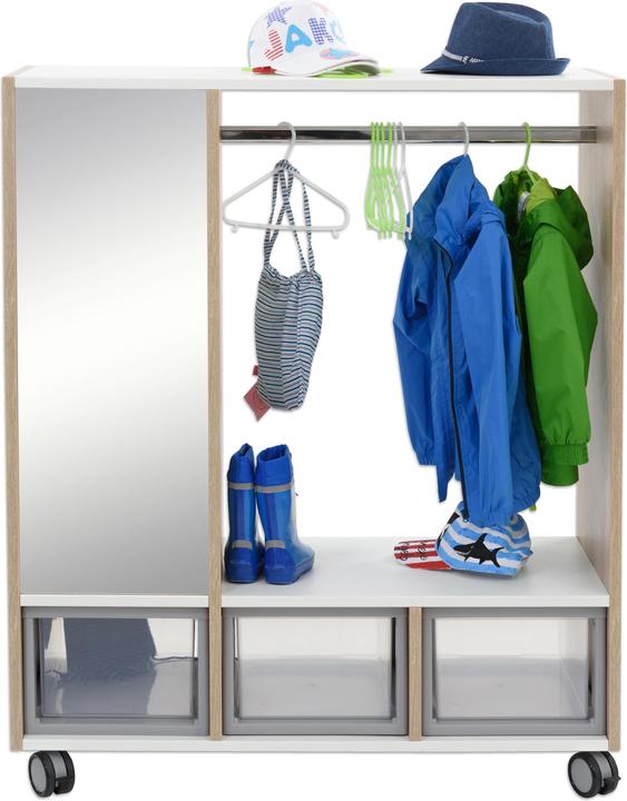 Actual product image Betzold Mobile wardrobe