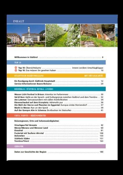 Image du produit Guide des régions 1000 Places du Tyrol du Sud