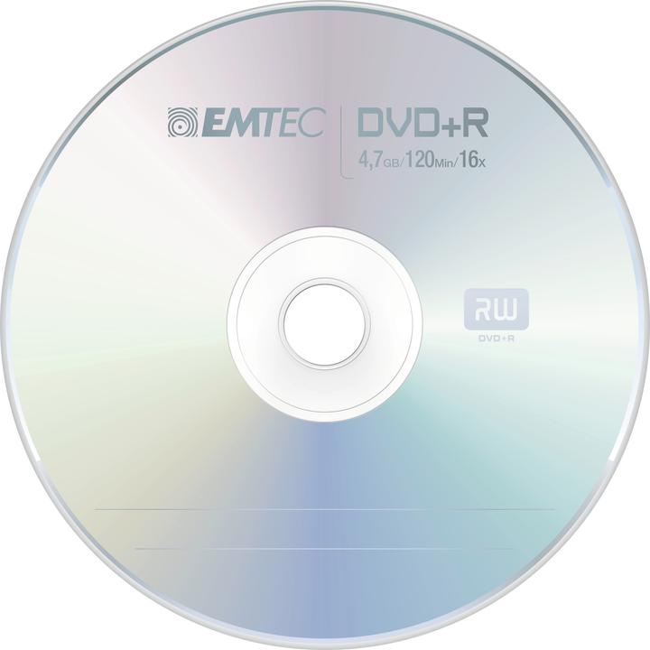 Image du produit Emtec DVD - R 16x, 25 (1 x)