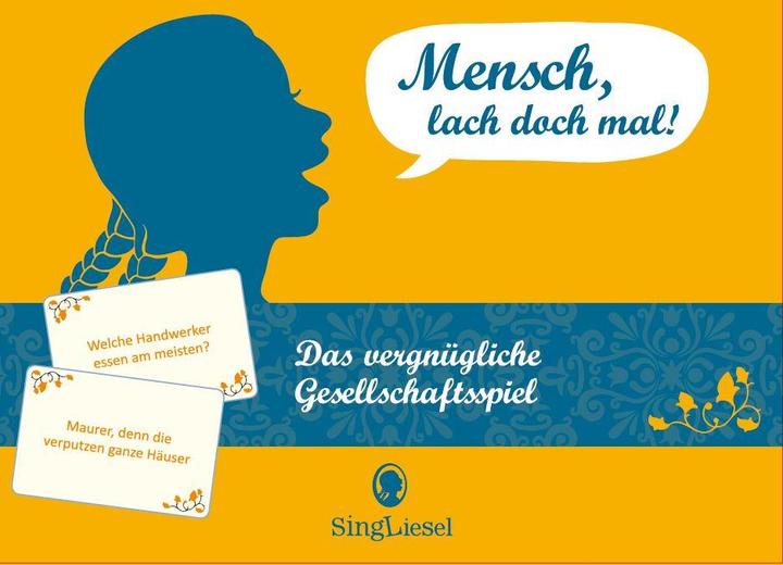 Actual product image Jeez, laugh a minute! (Game) (German)