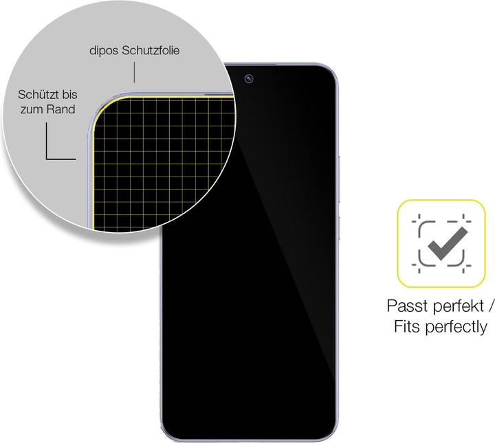 Produktbild Dipos 3D Full Cover Schutzfolie (1 Stück, Realme Q3 Pro 5G)