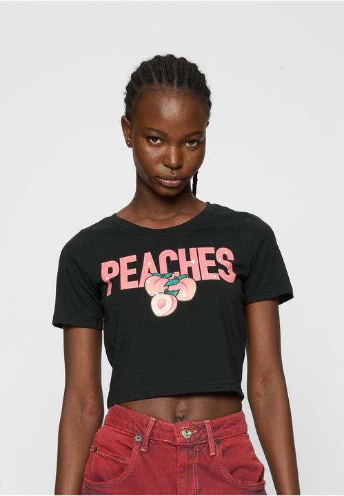 Actual product image Miss Tee Peaches Cropped Tee - 105763 (XS)
