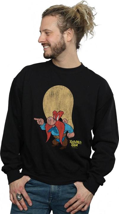 Immagine prodotto Looney Tunes Yosemite Sam Distressed Felpa Uomo (L)
