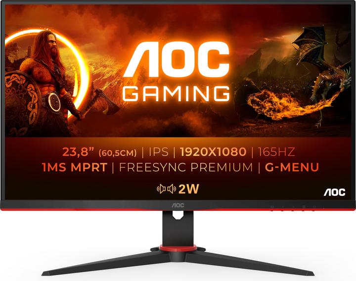 AOC 24G2SPAE (1920 x 1080 pixels, 23.80")