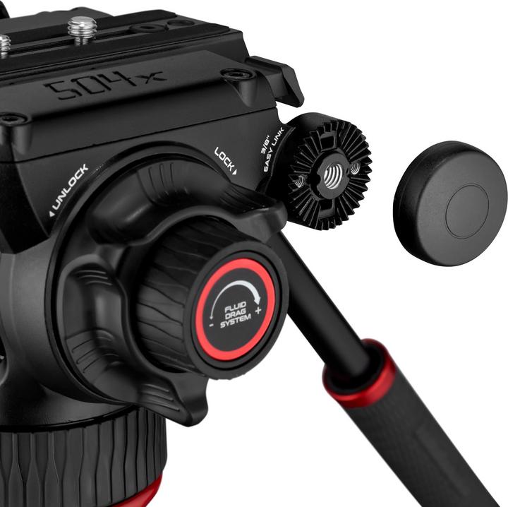 Actual product image Manfrotto 504X FLUID VIDEO HEAD (Video head)