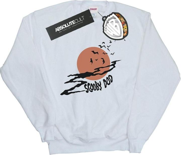 Actual product image Scooby Doo Mens Spooky Moon Sweatshirt (XXL)