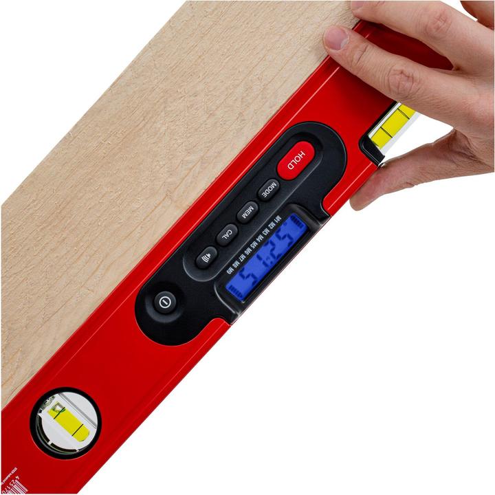 Actual product image Stier Digital spirit level SDW-600 LCD display ±0.2° 60 cm (60 cm)