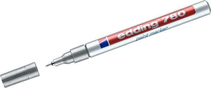 Actual product image Edding 780-CREA (Silver Metallic, 0.80 mm, 1 x)