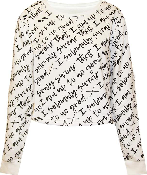 I Solemnly Swear Kurzes Sweatshirt (M)