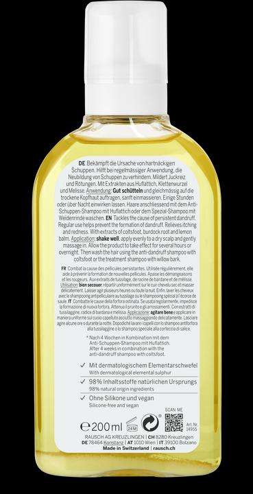 Produktbild Rausch Anti-Schuppen-Kopfhaut-Lotion mit Huflattich (200 ml)