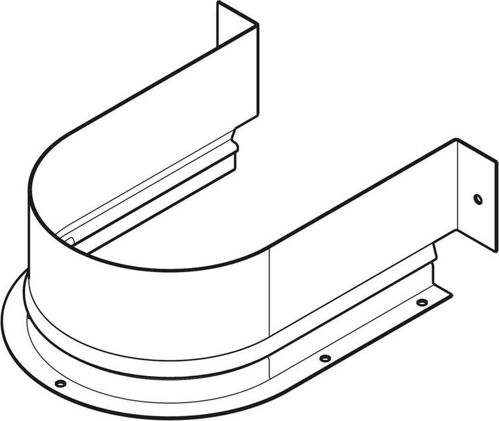 Produktbild Hettich Metallumrandung für Siphonausschnitt