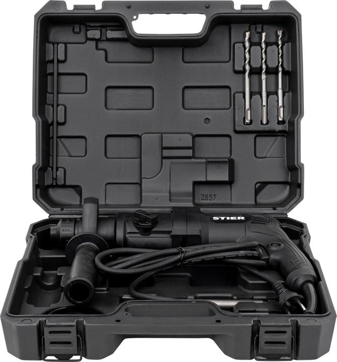 Immagine prodotto Stier Martello perforatore SHB-T-4900, 800 W, 3,3 J, 0-4900 colpi/min, attacco SDS-Plus (Corrente elettrica)