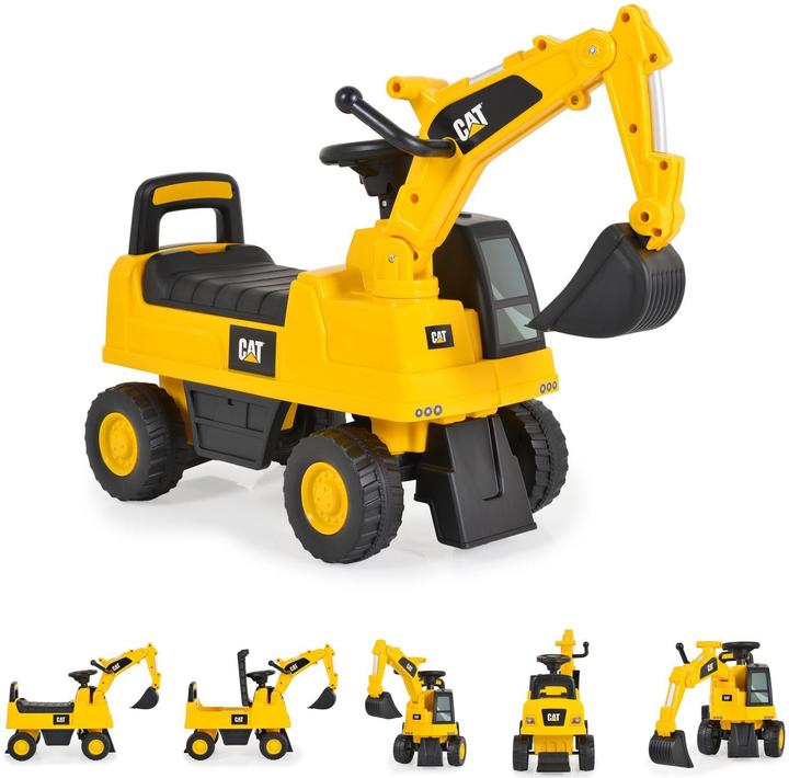 Moni Children's Slide Vehicle Excavator CAT 662
