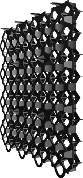 Actual product image Green Split Plastic lawn grids (10 x, 47 x 47 cm)