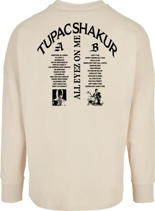 Produktbild Mister Tee X Artist 2Pac All Eyez on me Tracklist Cut On Longsleeve - 173459 (XL)