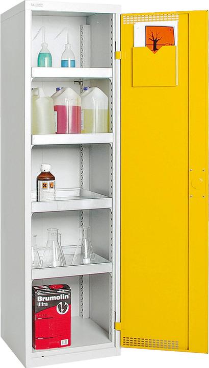 Produktbild kaiserkraft Umweltschrank, Türen gelocht (50 cm, 180 cm)