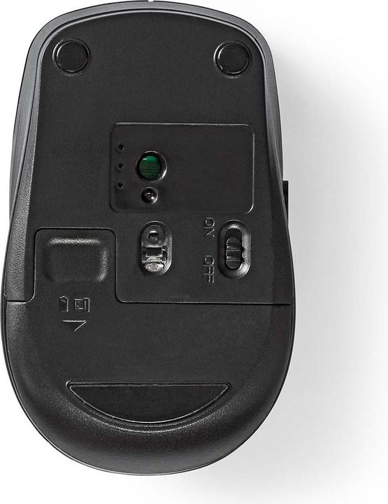Produktbild Nedis Mouse | Drahtlos | 800 / 1200 / 1600 dpi | Einstellbar DPI | Anzahl Knöpfe: 6 | Rechtshändig (Kabellos)