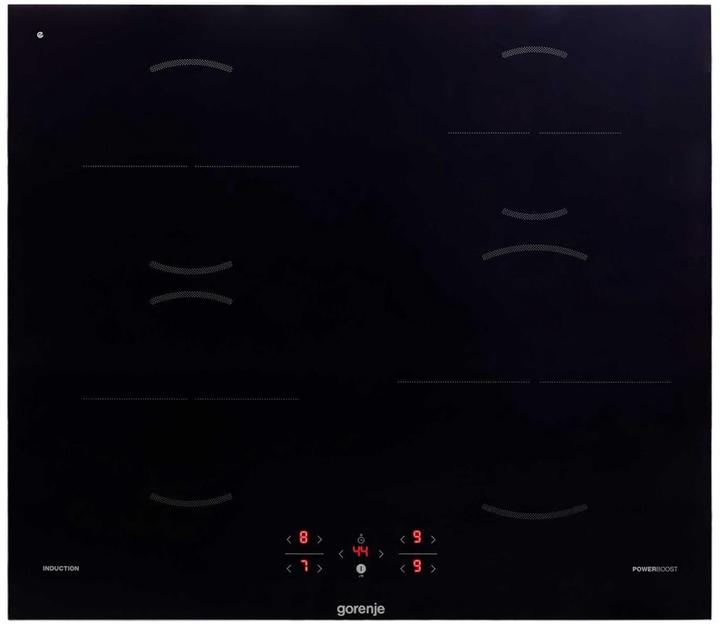 Gorenje GI6401BSC Hob, Induction, 59.5 cm, 4 cooking zones, Black