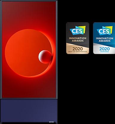 Produktbild Samsung QE43LS05, The Sero (43", QLED, 4K, 2020)